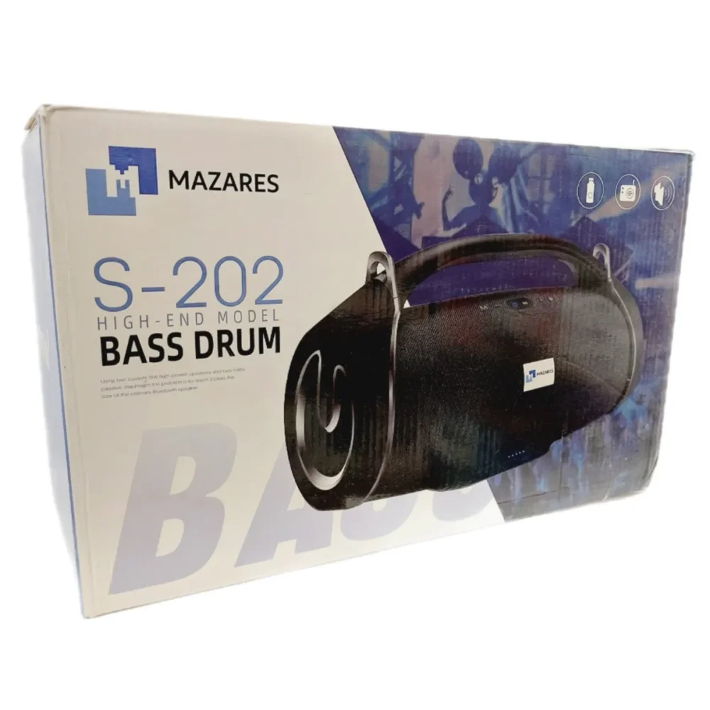 اسپیکر بلوتوثی مازارس S-202 MAZARES - Image 3