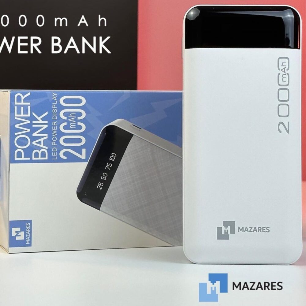 پاوربانک فست شارژ 20000 مازارس PB 3