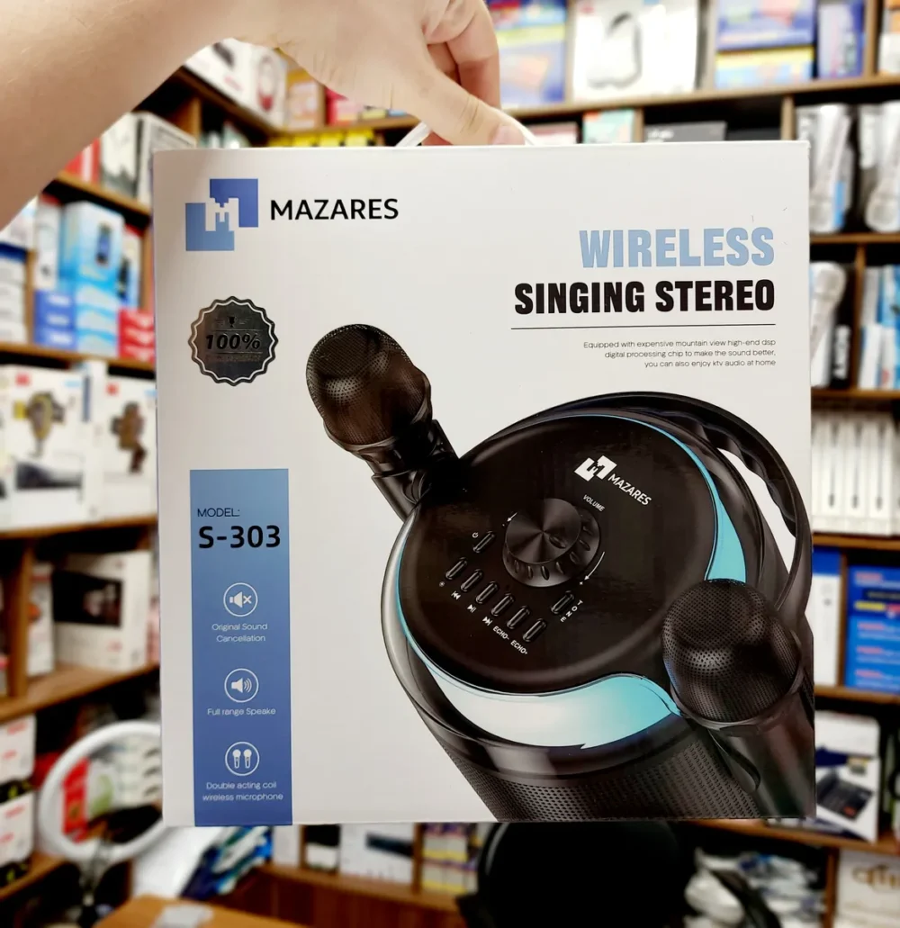 اسپیکر بلوتوثی مازارس S-303 MAZARES - Image 6