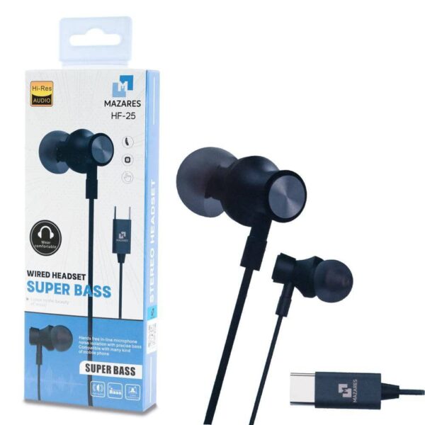 هندزفری مازارس Mazares HF25