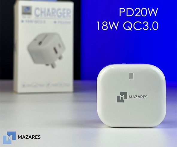 آداپتور شارژ دو پورت مازارس MAZARES-CH-41 - Image 7