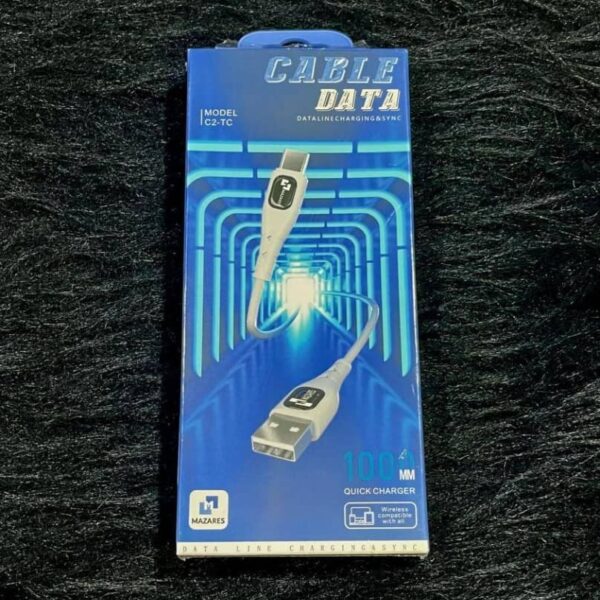 کابل شارژر تایپ سی مازارس C2-TC